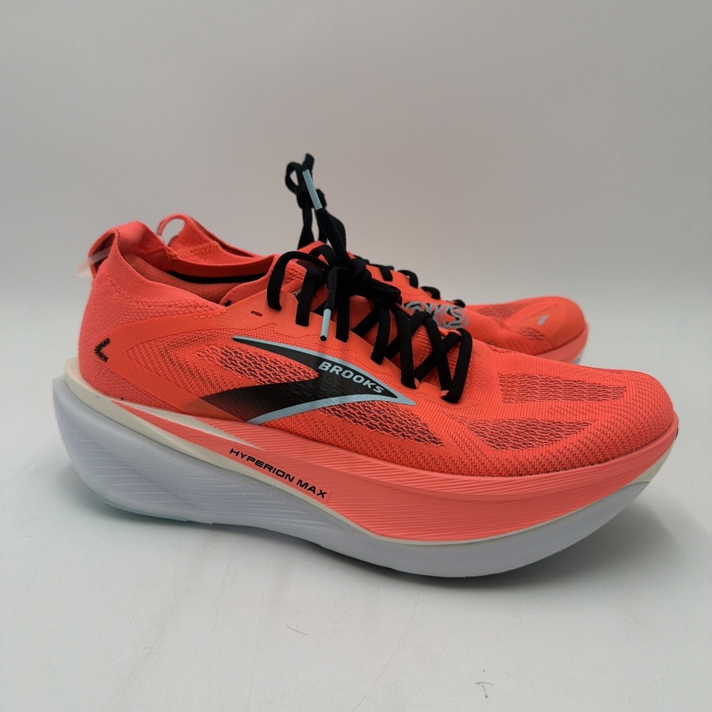 Brooks Men's Hyperion Max 3 Running Shoes Fiery Coral Size 11
